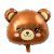 Adorable Brown Bear Foil Balloon Party Wholesale