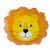 Adorable Lion Head Foil Balloon Safari Party