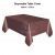 Dark Brown Disposable Table Cover