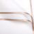 White Flower Wrapper Gold Rim