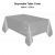 Grey Disposable Table Cover Party Wholesale