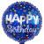 Happy Birthday Blue Confetti Balloon Party Wholesale