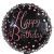 Happy Birthday Pink Black Balloon Party Wholesale