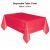 Red Disposable Table Cover Party Wholesale
