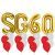 SG60 Helium Balloon National Day Singapore