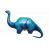 Dinosaur Apatosaurus Foil Balloon 51In
