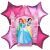 Disney Princess Pink Castle Balloon Bouquet