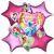 Disney Princess Love Heart Foil Balloon Bouquet