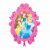 Disney Princess Mirror Frame Mylar Balloon