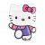 Hello Kitty Purple Foil Balloon 30In