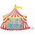 Carnival Circus Tent Happy Birthday Foil Balloon 28In