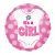 It's A Girl Onesie Baby Shower Foil Balloon