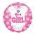 It's A Girl Onesie Baby Shower Foil Balloon