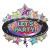 Let's Party Marquee Foil Balloon