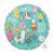 Selfie Unicorn Tiffany Party Foil Balloon 18In