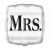 Wedding Mrs Bride Foil Balloon