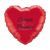 Red Heart Customised Foil Balloon
