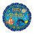 Happy Birthday Fish In Sea Foil Balloon