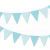 Blue Triangle Bunting Banner Party Wholesale Singapore