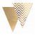 Gold Bunting Party Backdrop Supplies Singapore