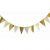 Gold Triangle Bunting Party Backdrop Supplies Singapore