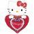 Hello Kitty Love Helium Balloon Singapore