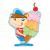 Boy Love Ice Cream Foil Balloon 31inch