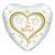 Just Married Wedding Dove Foil Balloon 18inch