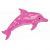 Pink Ocean Dolphin Foil Balloon