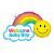 Welcome Baby Boy Smiley Rainbow Foil Balloon