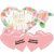 Customised Floral Sweet Baby Girl Helium Balloon Party Wholesale