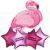 Customised Luau Flamingo Helium Balloon Party Wholesale Singapore