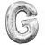 Jumbo Letter G Foil Balloon