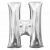 Jumbo Letter H Foil Balloon