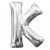 Jumbo Letter K Foil Balloon