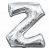 Jumbo Letter z Foil Balloon