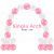 Baby Pink Single Helium Arch Party Wholesale