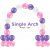 Lavender Pink Single Helium Balloon Arch Party Wholesale
