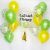 Lemon Mint Bespoke Customised Bubble Helium Balloon