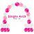 Pink Ombre Single Helium Balloon Arch Party Wholesale