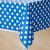 Blue Dark Polka Dot Table Cloth Party Wholesale