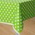 Green Polka Dot Table Cloth Party Wholesale