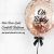 16inch Rose Gold Confetti Clear Helium Balloon