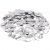 Silver Confetti Decoration (15g)