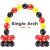 Superhero Single Helium Balloon Arch Party Wholesale