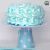 Tiffany Rose Swirl Rosette Birthday Cake