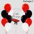 Orange Personalised Balloon Package C