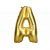 Mini Letter A Gold Foil Balloon