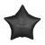 Black Star Shape Foil Balloon