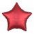 Red Star Shape Foil Balloon